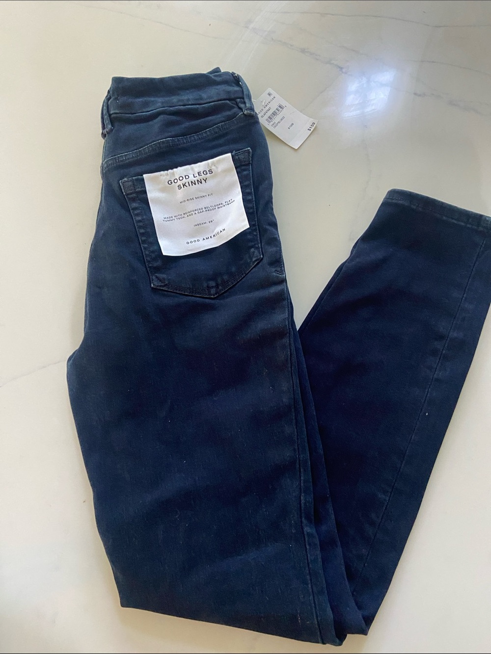 Good American Skinny Jeans in Dark Blue
